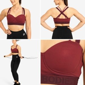 Waverly Sports Bra, sangria Red NEW Great support for any type of workout